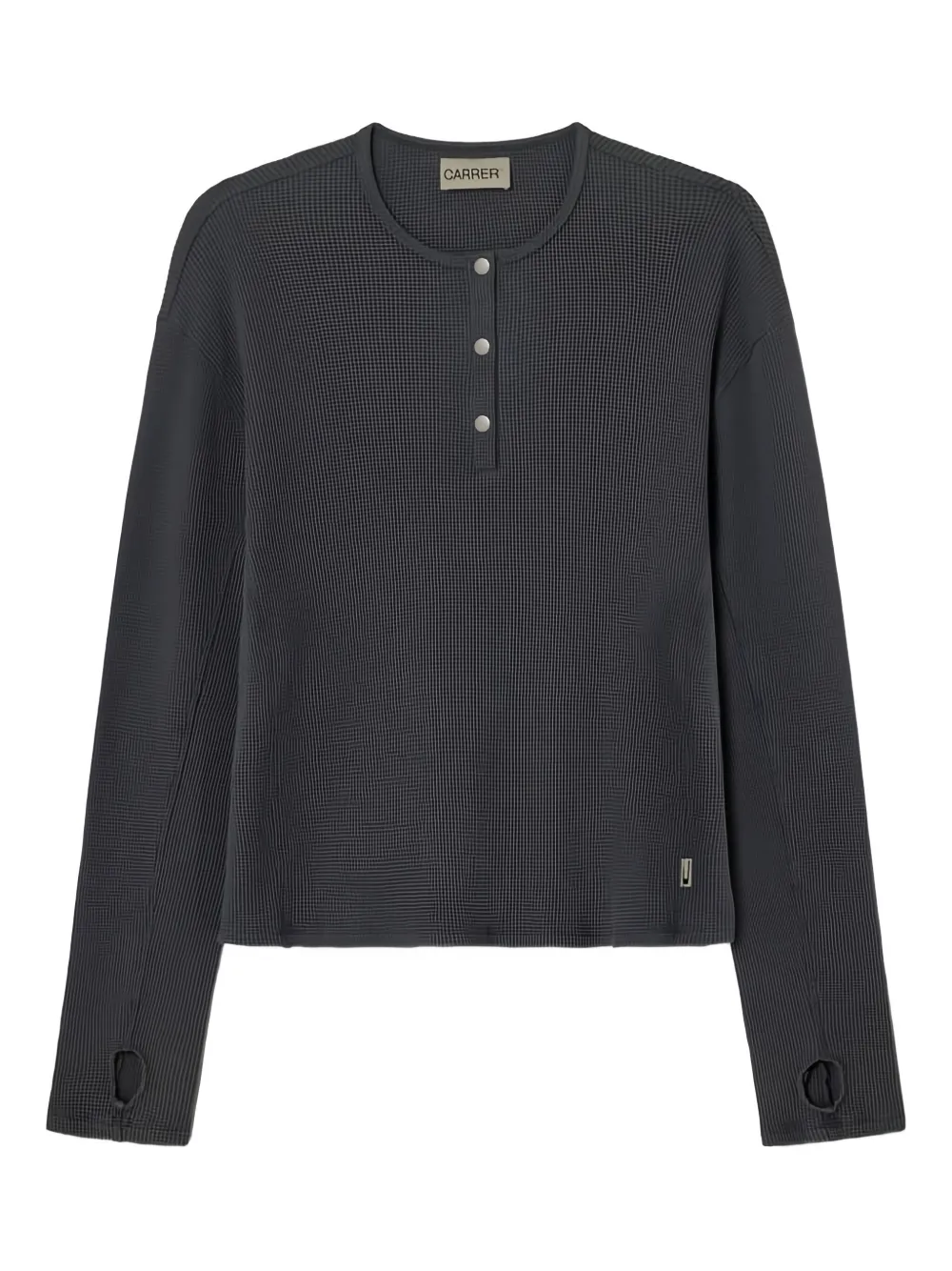 Джемпер с пуговицами и воротником хенли Carrera, серый
Джемпер с пуговицами и воротником хенли Carrera, серый