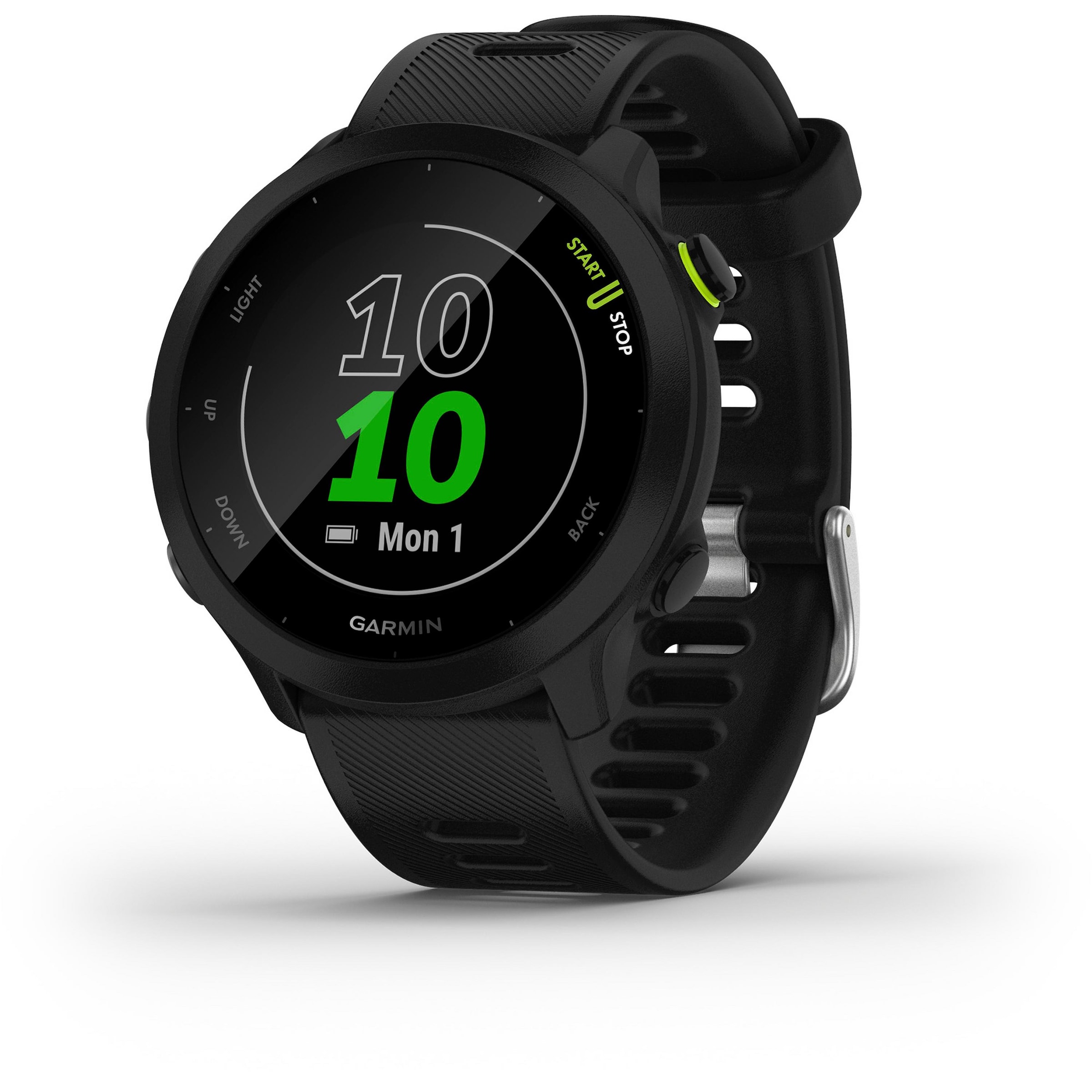 GARMIN Спортивные часы Forerunner 55 в черном цвете
GARMIN Спортивные часы Forerunner 55 в черном цвете