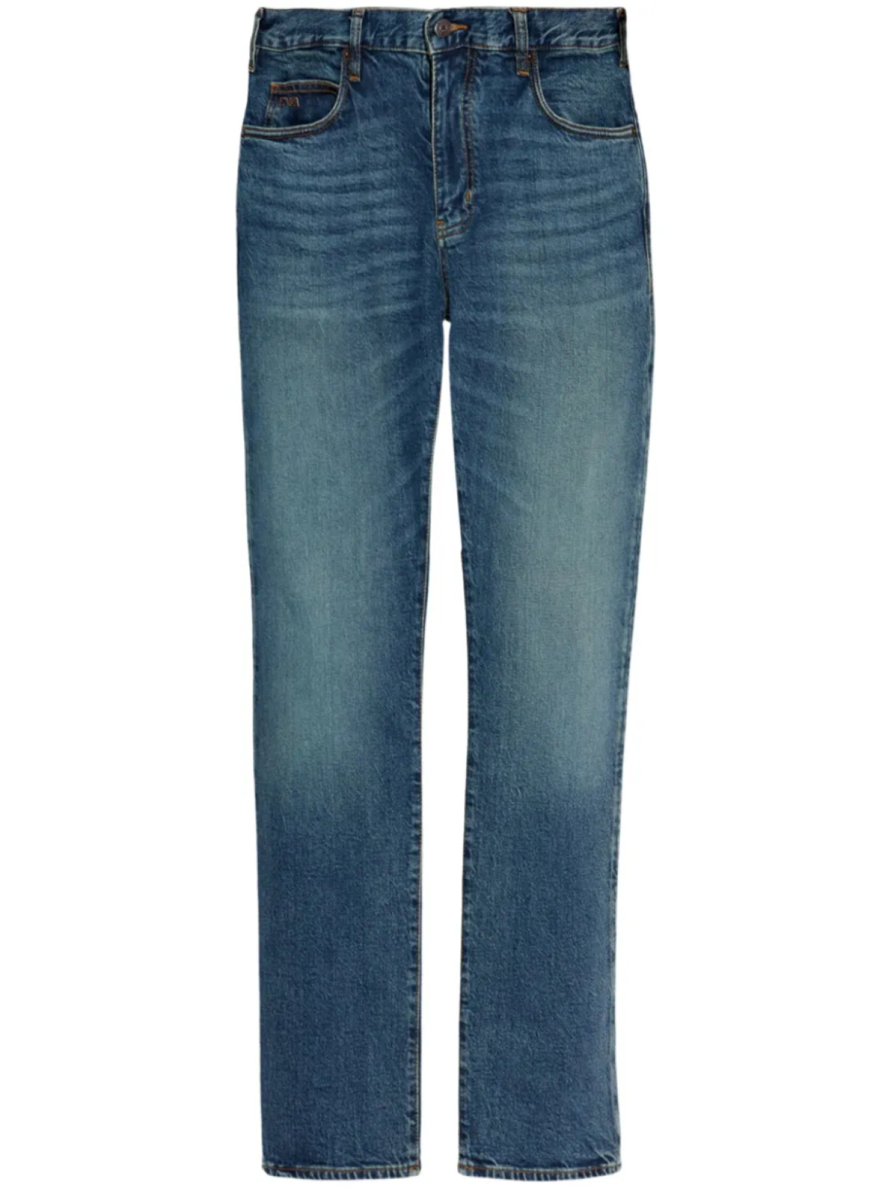 Джинсы с логотипом Emporio Armani, синий
Джинсы с логотипом Emporio Armani, синий