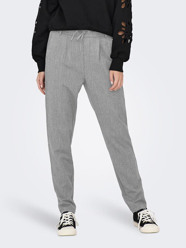 Тканевые брюки ONLY, серый
Тканевые брюки ONLY, серый