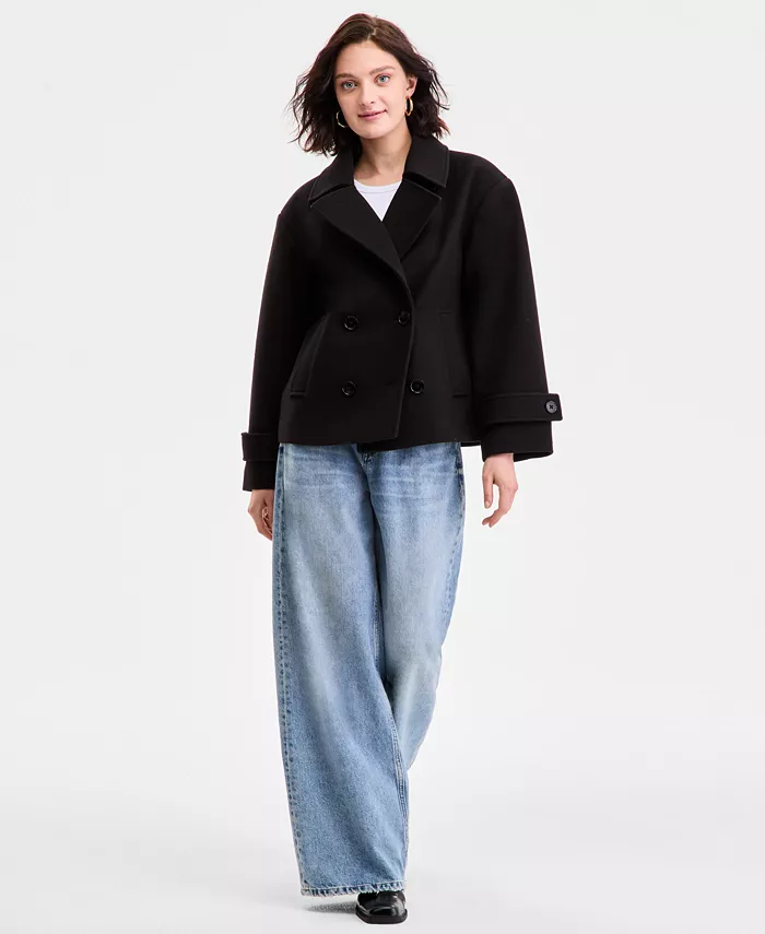 Женское двубортное пальто Michael Kors, черный
Женское двубортное пальто Michael Kors, черный