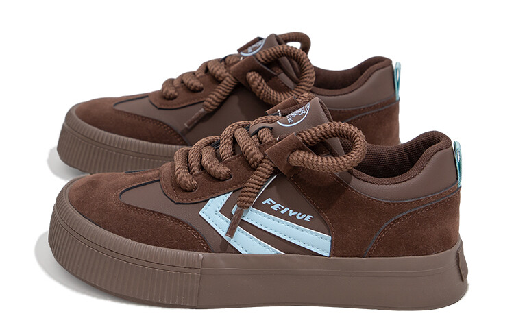 Кеды, скейтборд обувь женская низкая коричневый/светло-голубой Feiyue
Кеды, скейтборд обувь женская низкая коричневый/светло-голубой Feiyue