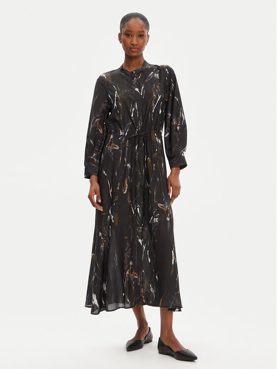 Платье-рубашка regular fit Portland 252132625220 Munthe, черный
Платье-рубашка regular fit Portland 252132625220 Munthe, черный