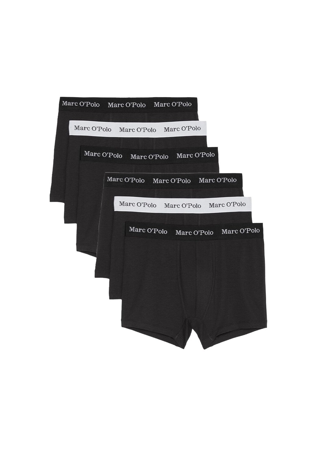 Набор из 6 предметов первой необходимости: шорты/брюки в стиле ретро Marc O'Polo, черный