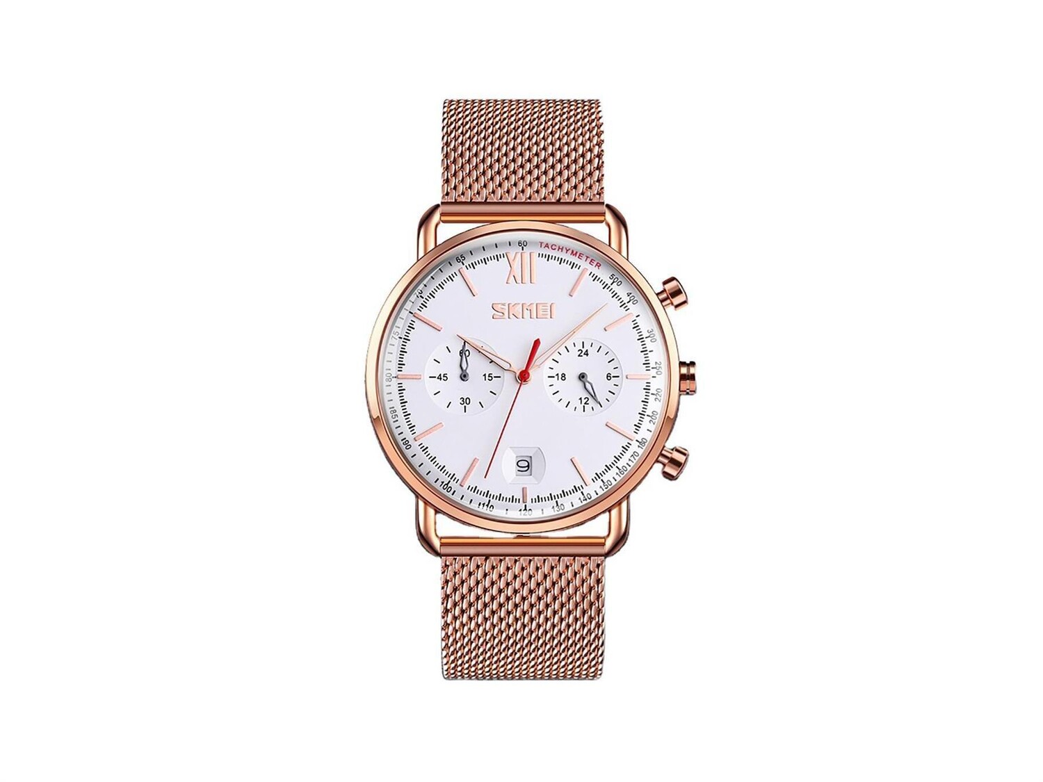 Элегантные мужские часы с указателем даты и светящимися стрелками Skmei, мультиколор
Элегантные мужские часы с указателем даты и светящимися стрелками Skmei, мультиколор