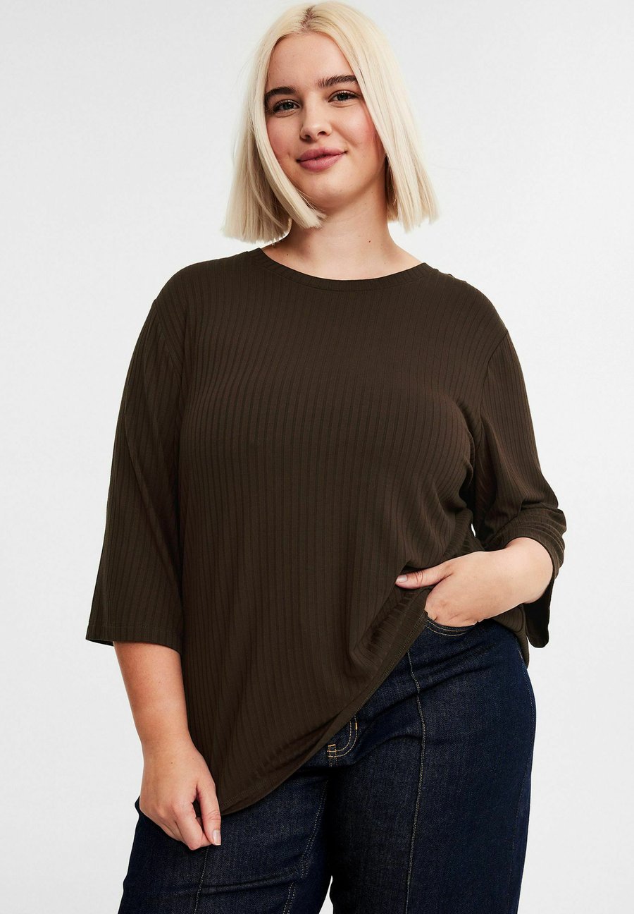 Топ XLNT by Kappahl Long sleeved top, Dark Brown
Топ XLNT by Kappahl Long sleeved top, Dark Brown