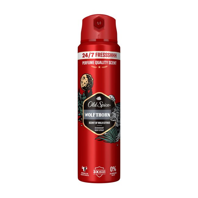 Дезодорант Wolfthorn Old Spice, 150 мл
Дезодорант Wolfthorn Old Spice, 150 мл