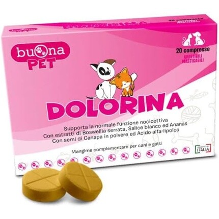 Steve Jones Dolorina 20 таблеток Новая формула
Steve Jones Dolorina 20 таблеток Новая формула