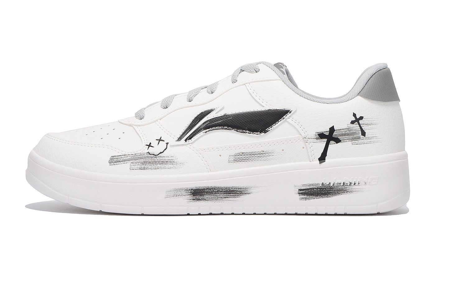 LINING Низкие кроссовки для скейтборда Pontoon Boats Coverage, устойчивые к истиранию и скольжению, мужские, черно-белые
LINING Низкие кроссовки для скейтборда Pontoon Boats Coverage, устойчивые к истиранию и скольжению, мужские, черно-белые