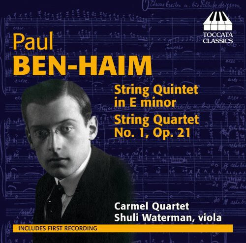 CD диск Ben-Haim / Carmel Quartet / Waterman: String Quintet in E minor / String Quartet No. 1
CD диск Ben-Haim / Carmel Quartet / Waterman: String Quintet in E minor / String Quartet No. 1