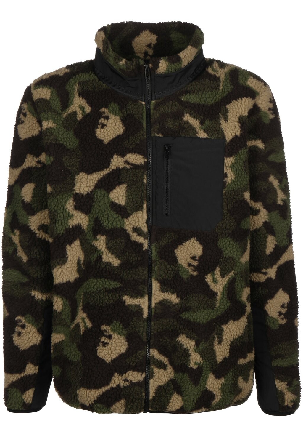 Флисовая куртка Urban Classics, цвет wood camo
Флисовая куртка Urban Classics, цвет wood camo