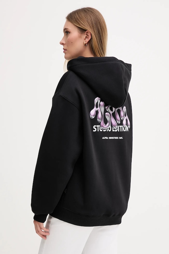 Худи Alpha Industries, черный
Худи Alpha Industries, черный