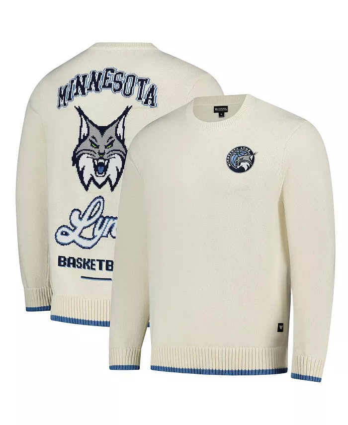 Мужской и женский кремовый джемпер с жаккардовым узором Minnesota Lynx The Wild Collective
Мужской и женский кремовый джемпер с жаккардовым узором Minnesota Lynx The Wild Collective