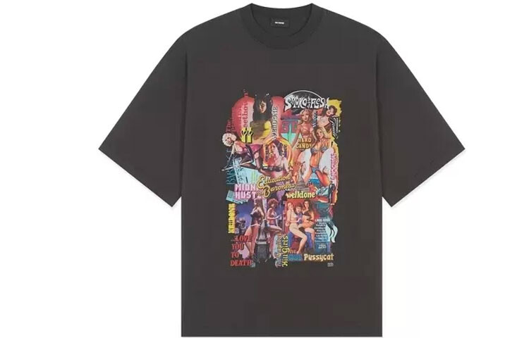 Футболка с принтом «Новый киноколлаж» We11Done, темно-серый
Футболка с принтом «Новый киноколлаж» We11Done, темно-серый