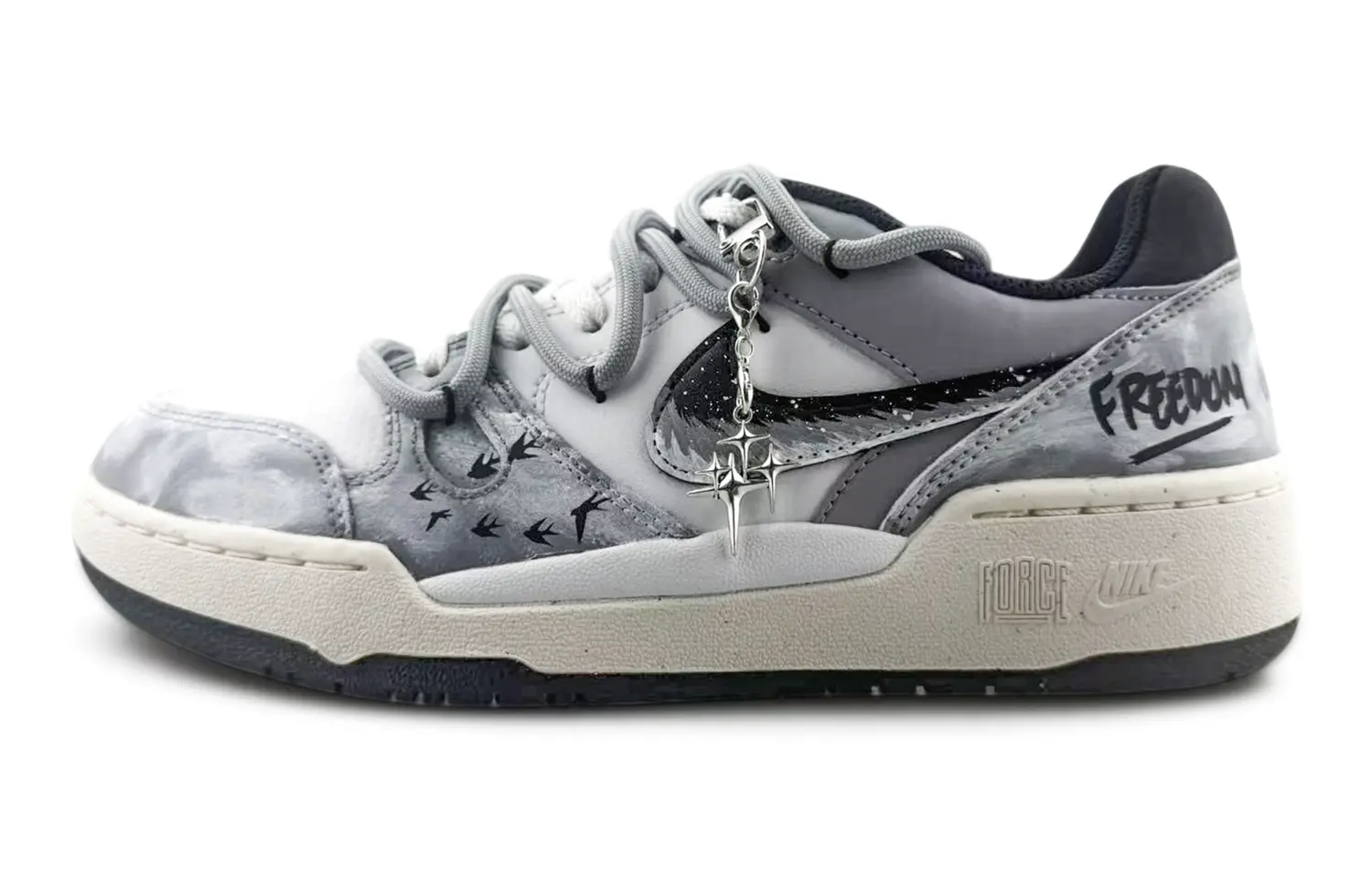 Nike Полноразмерная амортизация Low top кроссовки для скейтбординга мужские Gray White
Nike Полноразмерная амортизация Low top кроссовки для скейтбординга мужские Gray White