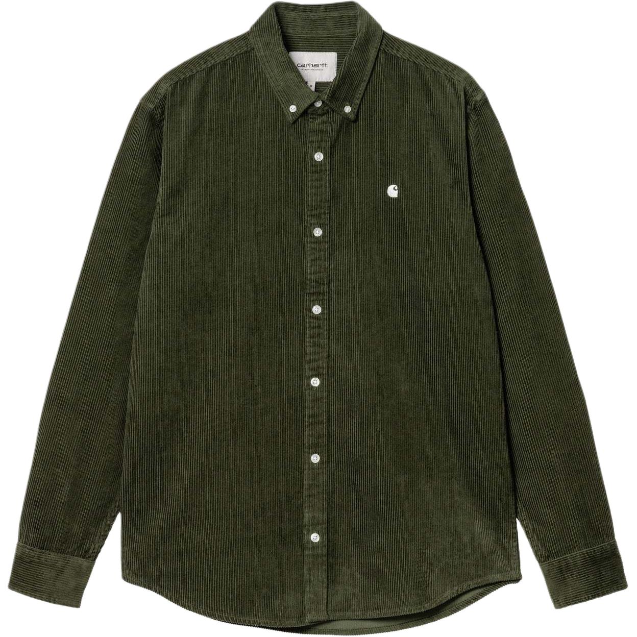 Carhartt WIP Рубашка мужская темно-зеленая
Carhartt WIP Рубашка мужская темно-зеленая