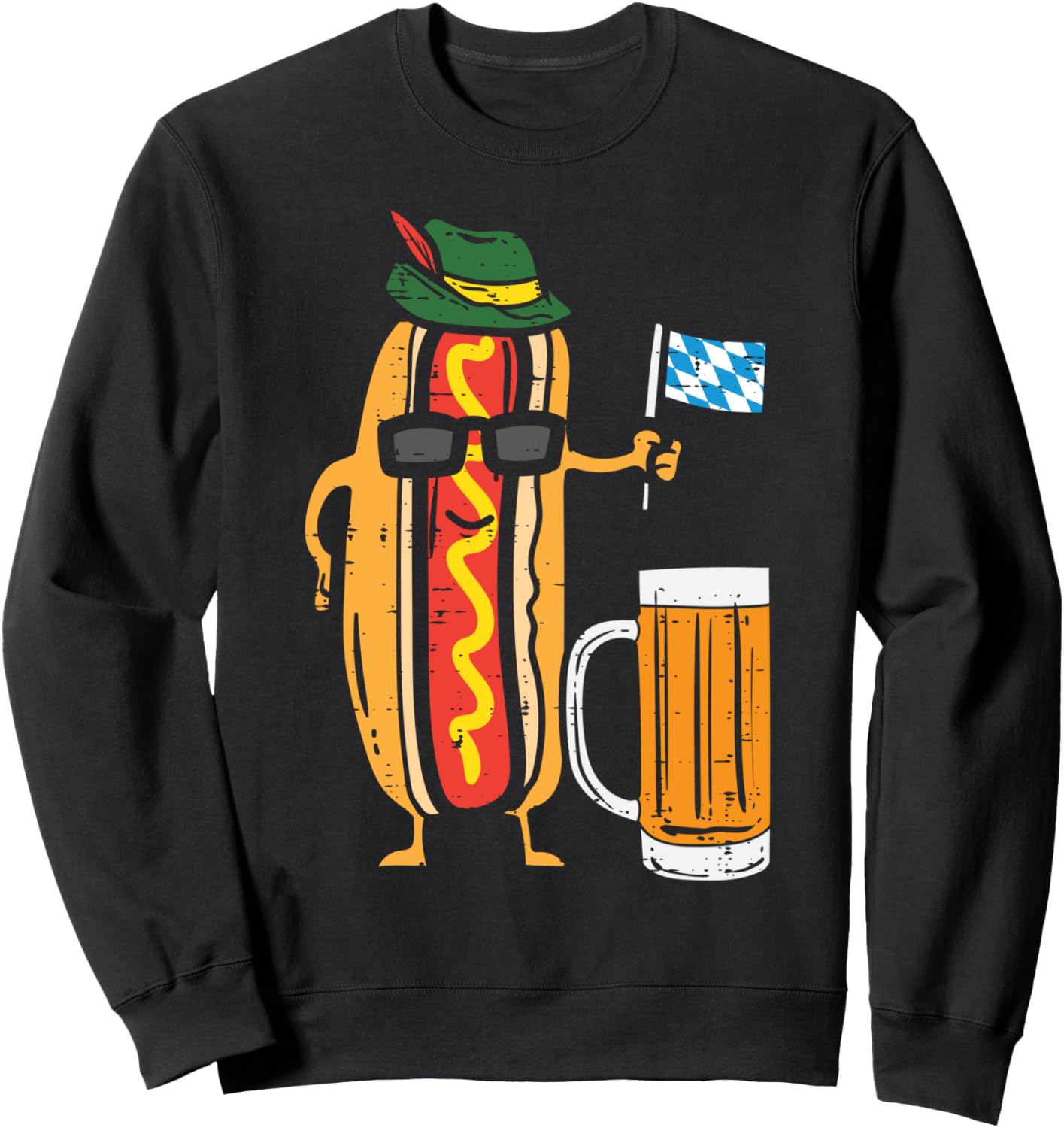 Немецкий хот-дог, баварский флаг, Октоберфест, колбаса, мужская и женская толстовка Funny Oktoberfest Clothes Women Men Kids Gifts, черный
Немецкий хот-дог, баварский флаг, Октоберфест, колбаса, мужская и женская толстовка Funny Oktoberfest Clothes Women Men Kids Gifts, черный