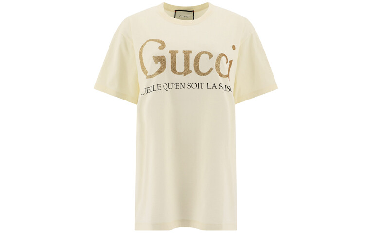 Футболка женская Gucci с логотипом, бежевый
Футболка женская Gucci с логотипом, бежевый