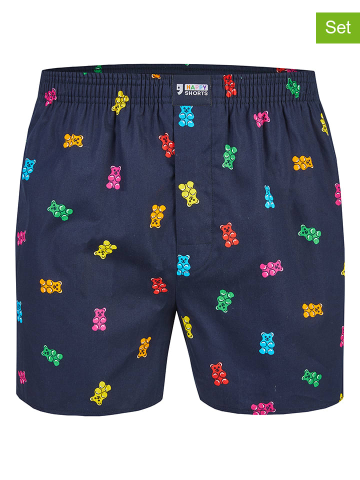 Happy Shorts Комплект из 3 штук: боксерские трусы темно-синего цвета
Happy Shorts Комплект из 3 штук: боксерские трусы темно-синего цвета