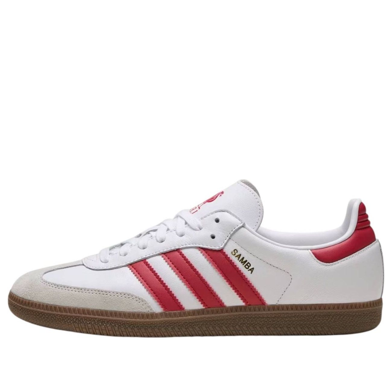 Adidas x Liverpool FC Samba 'White Strawberry Red Gum'
Adidas x Liverpool FC Samba 'White Strawberry Red Gum'