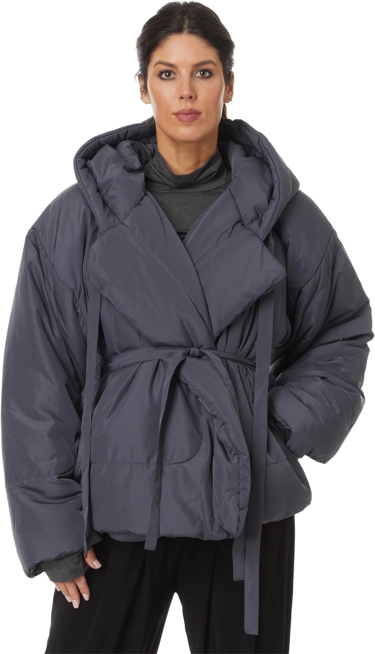 Пальто Norma Kamali Hooded Sleeping Bag Coat Short, цвет Charcoal
Пальто Norma Kamali Hooded Sleeping Bag Coat Short, цвет Charcoal