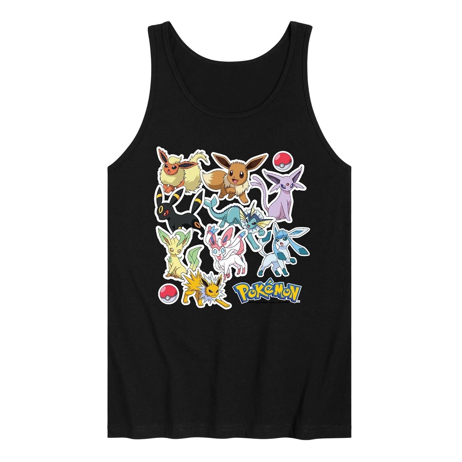 Мужская майка с наклейками Pokemon Eevelution Licensed Character
Мужская майка с наклейками Pokemon Eevelution Licensed Character