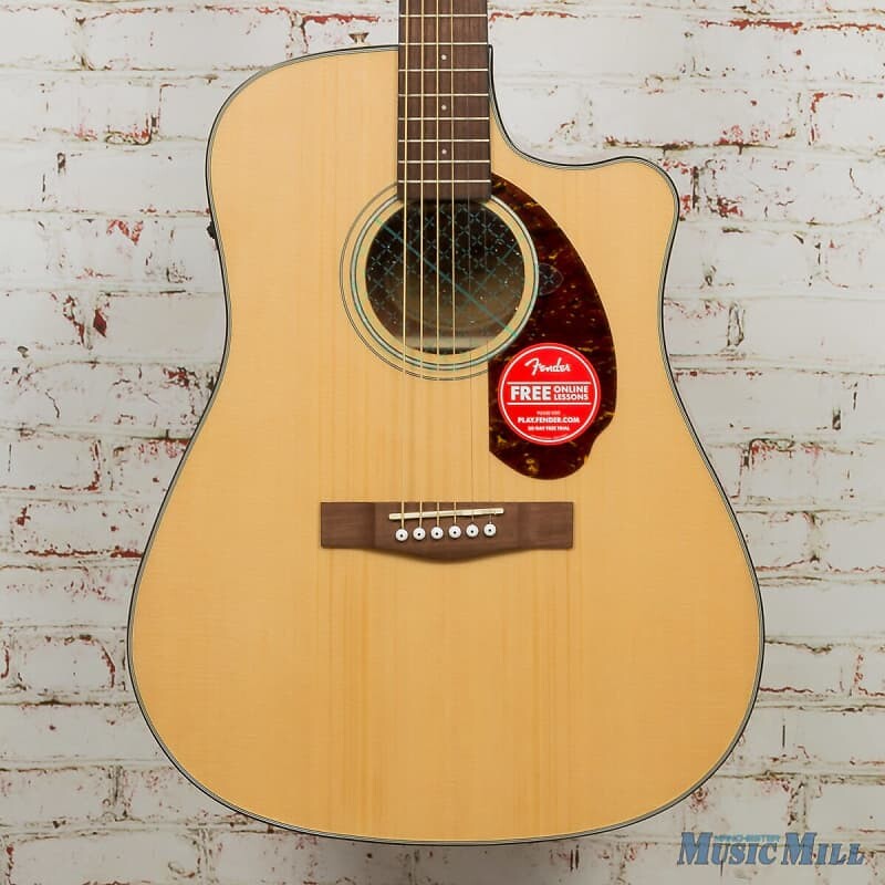 Акустическая гитара Fender - CD-140SCE - Dreadnought Acoustic-Electric Guitar - Natural
Акустическая гитара Fender - CD-140SCE - Dreadnought Acoustic-Electric Guitar - Natural