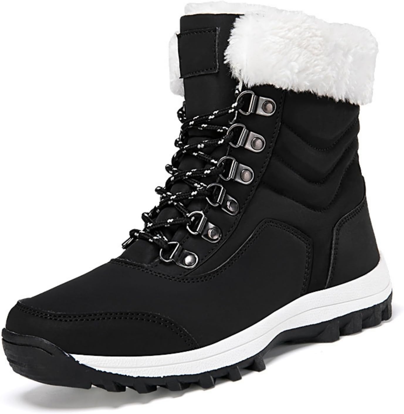 Женские зимние сапоги XDFVC, легкие, теплые, водонепроницаемые, для мужчин, с искусственным мехом, средней длины, удобные для ходьбы, противоскользящие, утепленные, для активного отдыха и походов, кроссовки унисекс, черный
Женские зимние сапоги XDFVC, легкие, теплые, водонепроницаемые, для мужчин, с искусственным мехом, средней длины, удобные для ходьбы, противоскользящие, утепленные, для активного отдыха и походов, кроссовки унисекс, черный