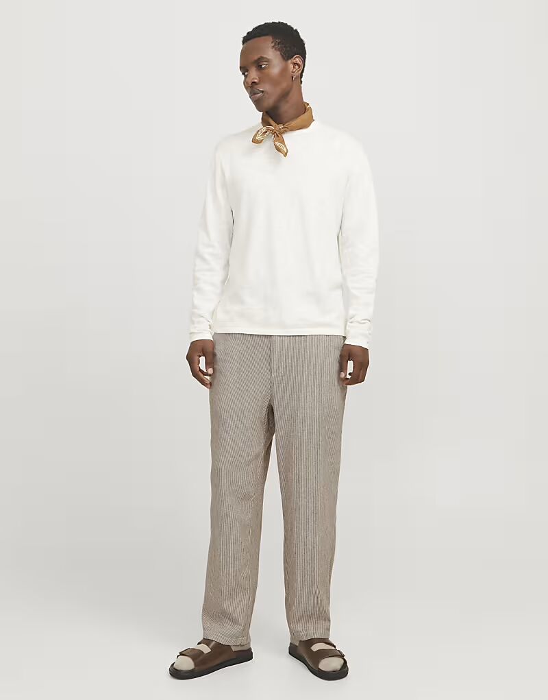 Брюки чинос Jack & Jones цвета «морель» 
Брюки чинос Jack & Jones цвета «морель»