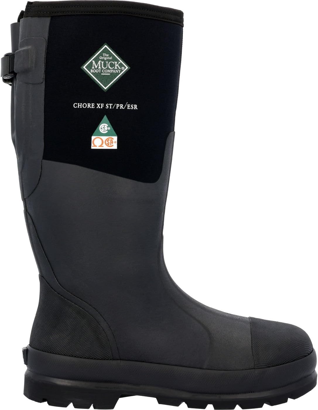 MUCK Chore Classic Мужские Сапоги с Металлическим Носком XF (Широкая Голень), черный
MUCK Chore Classic Мужские Сапоги с Металлическим Носком XF (Широкая Голень), черный