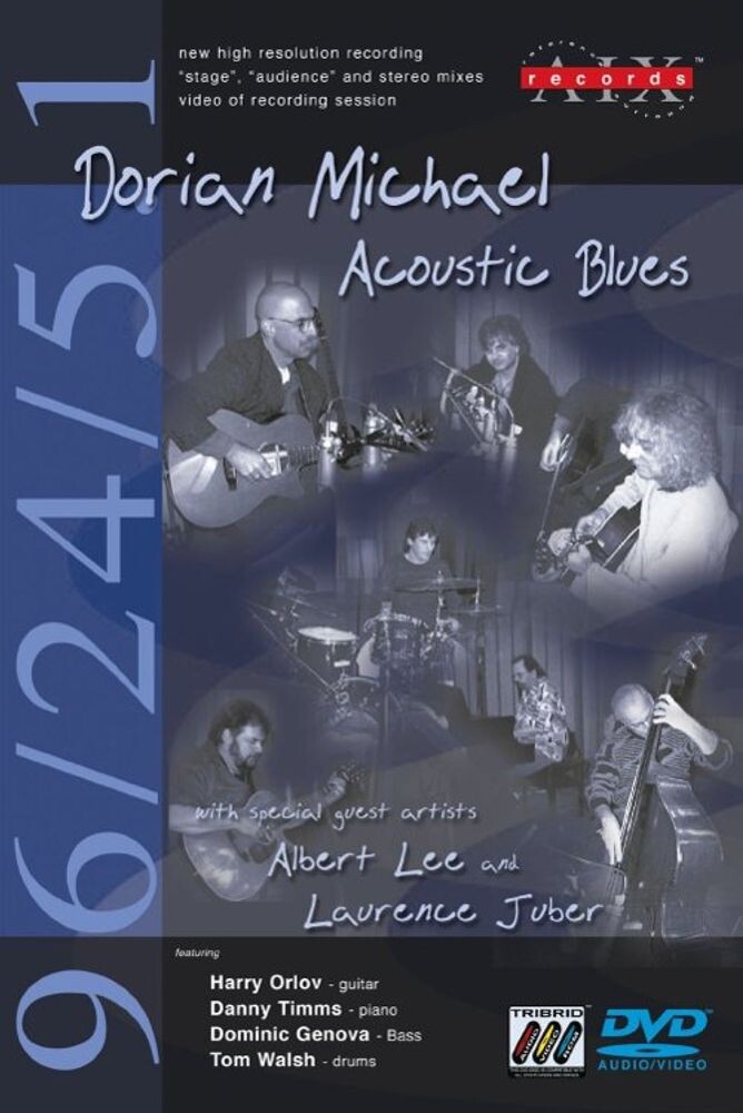 Диск DVD Dorian Michael-Acoustic Blues
Диск DVD Dorian Michael-Acoustic Blues
