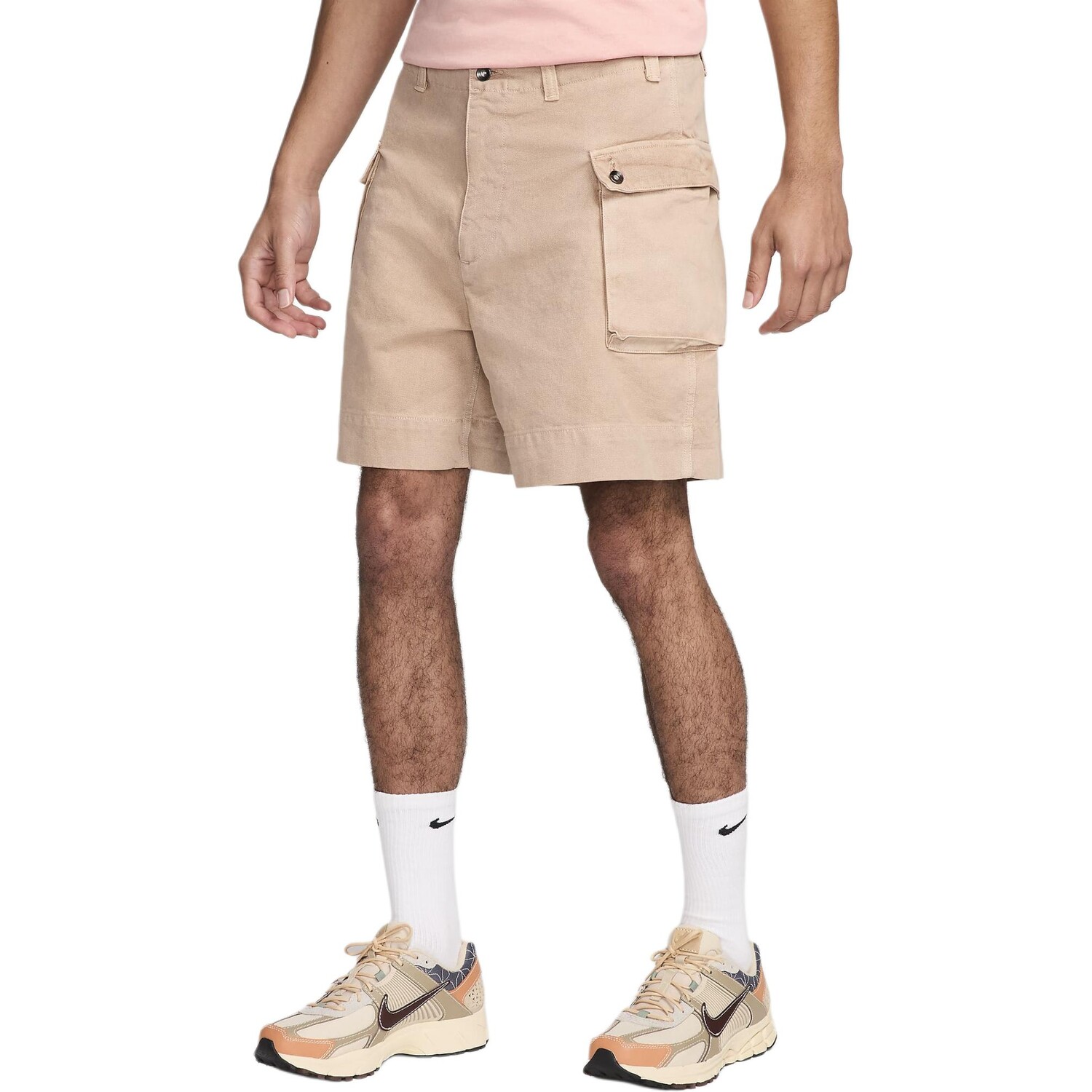 Шорты-карго мужские льняные Nike, цвет Linen 
Шорты-карго мужские льняные Nike, цвет Linen