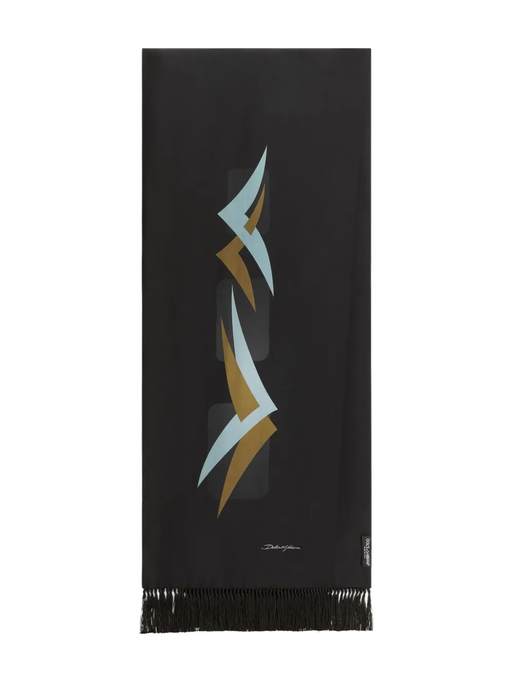 Шарф с бахромой Dolce & Gabbana, серый
Шарф с бахромой Dolce & Gabbana, серый