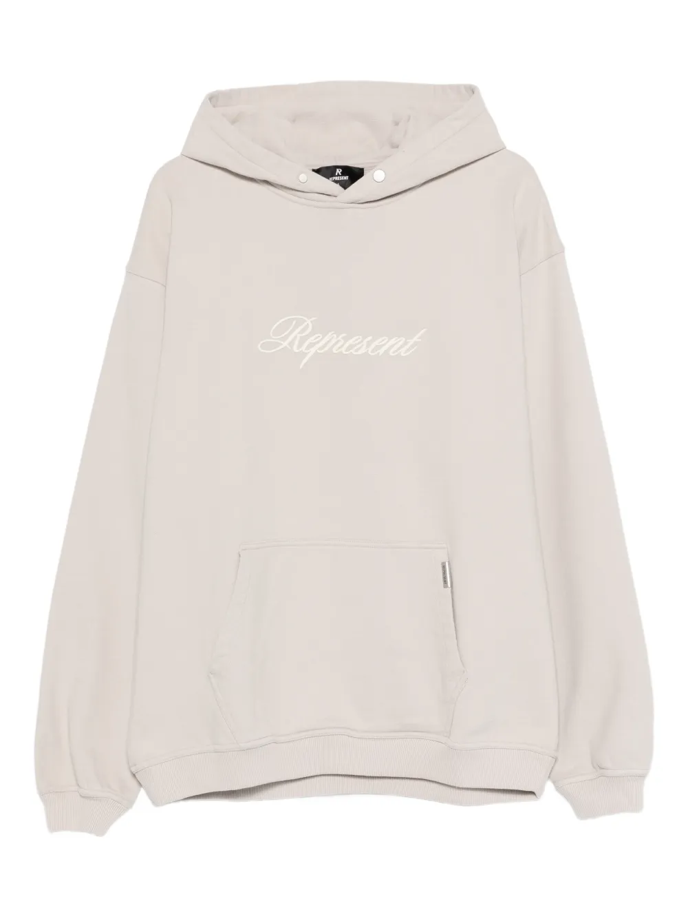 Худи с логотипом Script Represent, бежевый
Худи с логотипом Script Represent, бежевый