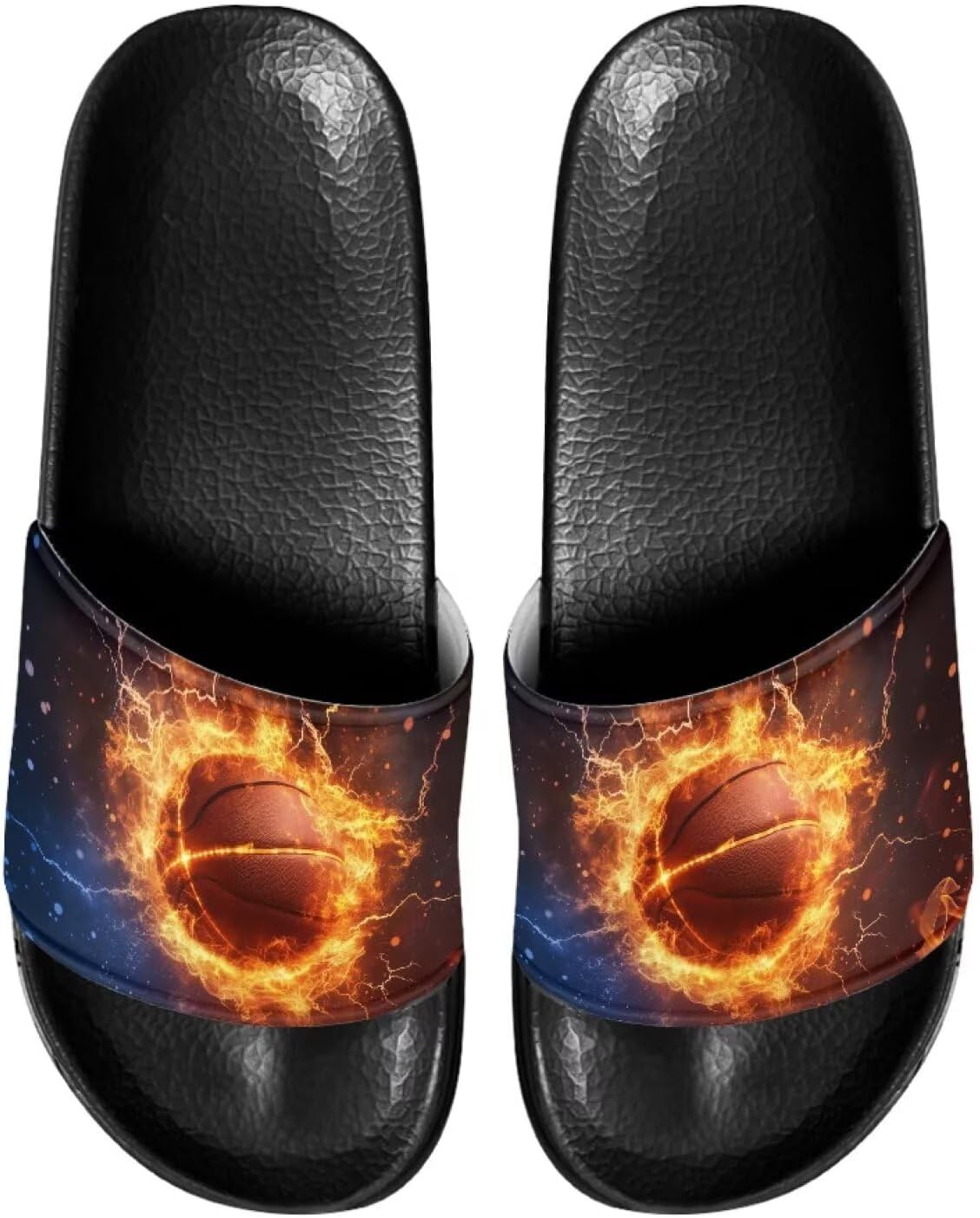 Сланцы для мужчин с нескользящей подошвой, открытый носок, легкие в уходе, комфортная посадка, для пляжа и повседневной ходьбы Ocwfudsx, Basketball Flame
Сланцы для мужчин с нескользящей подошвой, открытый носок, легкие в уходе, комфортная посадка, для пляжа и повседневной ходьбы Ocwfudsx, Basketball Flame