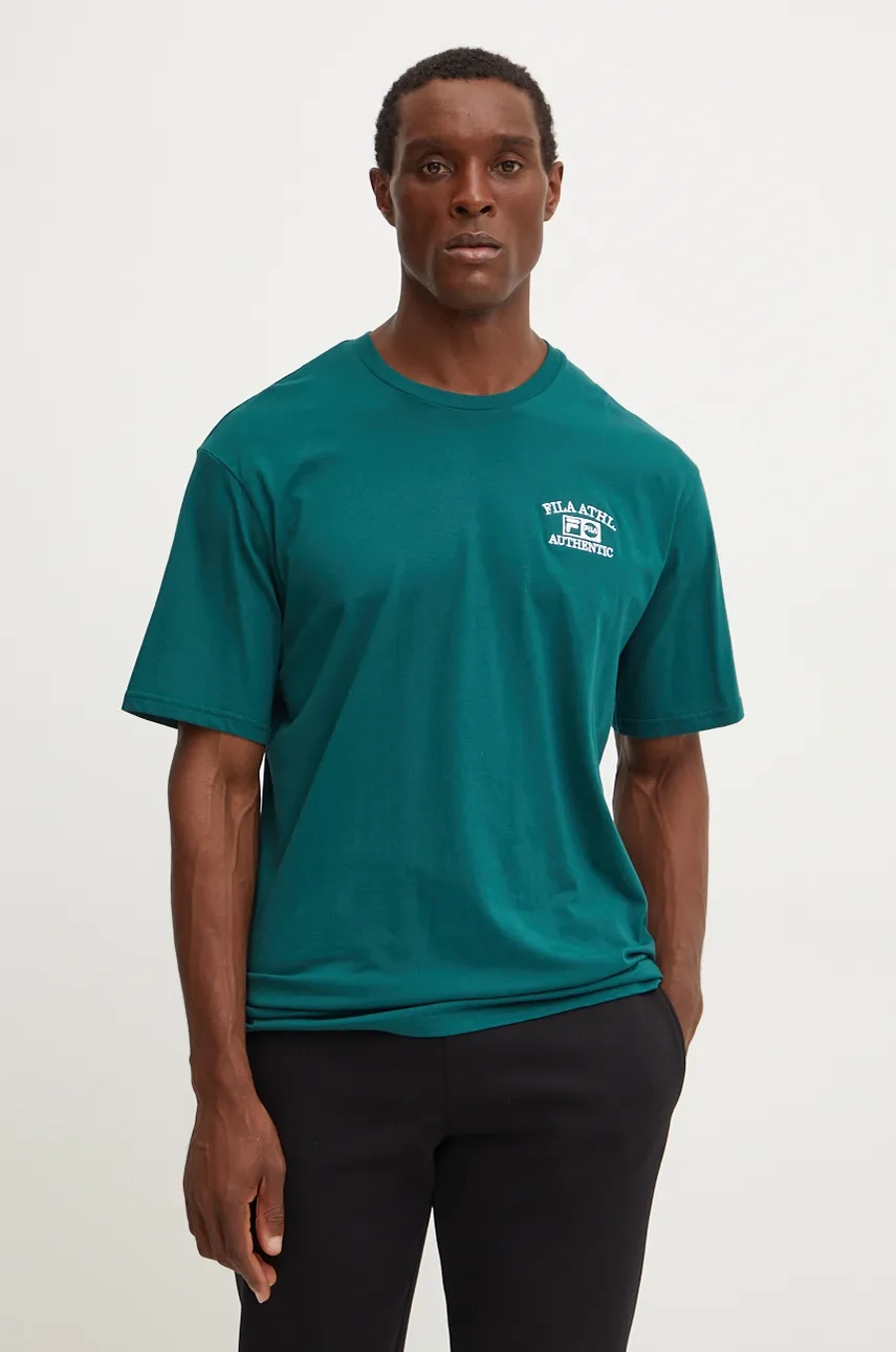 Леже хлопковая футболка Fila, зеленый
Леже хлопковая футболка Fila, зеленый