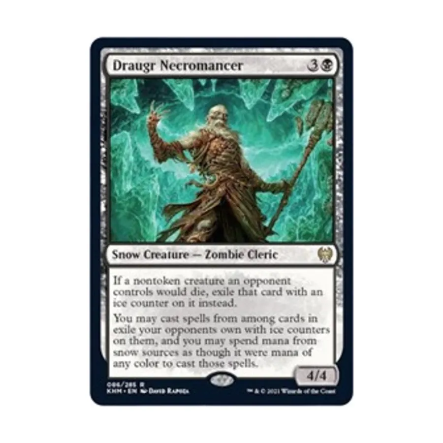 CCG Драугр Некромант (клавиша R), MTG - Kaldheim 
CCG Драугр Некромант (клавиша R), MTG - Kaldheim