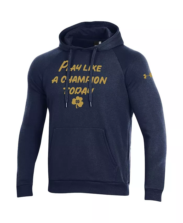 Мужская толстовка с капюшоном Notre Dame Fighting Irish Play Like A Champion Today All Day реглан из флиса, цвет navy Under Armour
Мужская толстовка с капюшоном Notre Dame Fighting Irish Play Like A Champion Today All Day реглан из флиса, цвет navy Under Armour