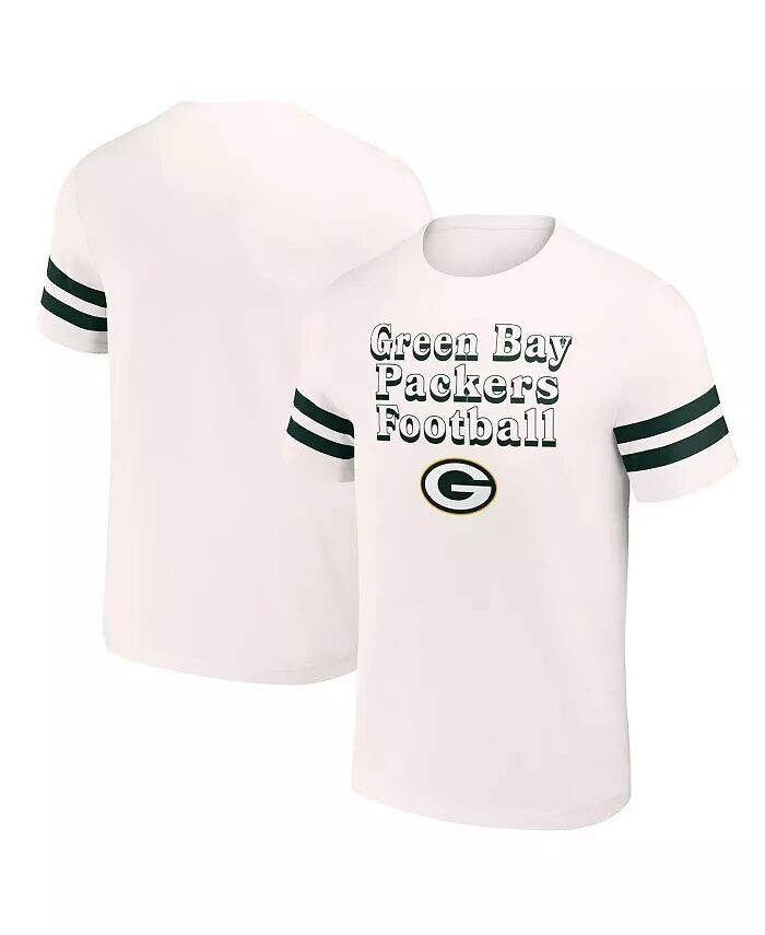Мужская футболка NFL x Darius Rucker Collection от Cream Distressed Green Bay Packers в винтажном стиле Fanatics, бежевый
Мужская футболка NFL x Darius Rucker Collection от Cream Distressed Green Bay Packers в винтажном стиле Fanatics, бежевый
