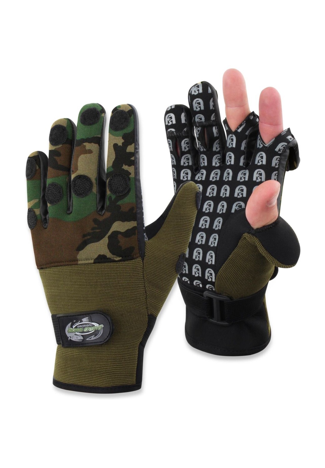 Рыболовные перчатки Селачии normani, цвет Woodland
Рыболовные перчатки Селачии normani, цвет Woodland