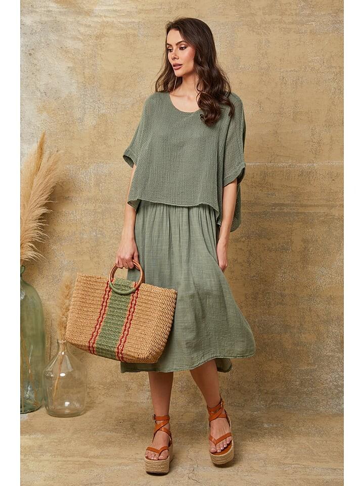 Длинное платье Joséfine Dilla, хаки
Длинное платье Joséfine Dilla, хаки