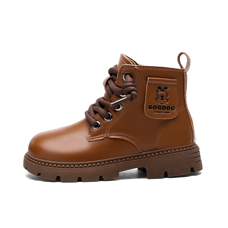 Детские кожаные ботинки для детей BOBDOG, хаки
Детские кожаные ботинки для детей BOBDOG, хаки