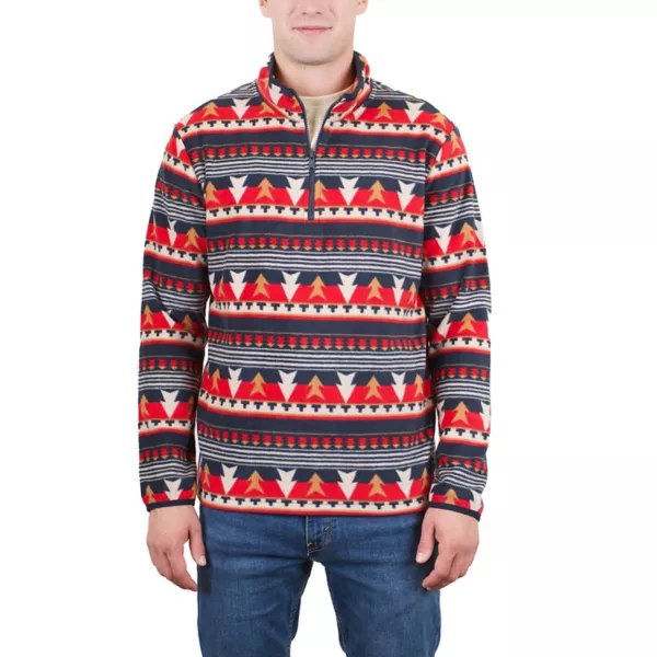Мужская флисовая толстовка с принтом и молнией на четверть Mountain And Isles, цвет red navy navajo
Мужская флисовая толстовка с принтом и молнией на четверть Mountain And Isles, цвет red navy navajo