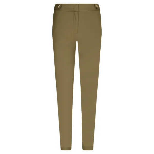 Узкие брюки середина рассмеялась Liu Jo, хаки
Узкие брюки середина рассмеялась Liu Jo, хаки