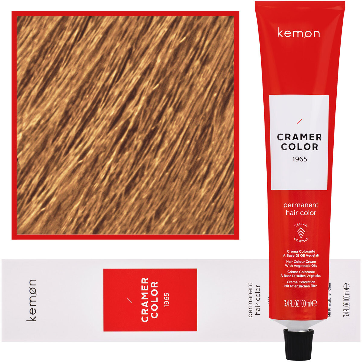 Kemon, Cramer Color 100мл кремовая краска для волос с растительными маслами 9.24 Очень Светлый Бежевый Медный Блондин
Kemon, Cramer Color 100мл кремовая краска для волос с растительными маслами 9.24 Очень Светлый Бежевый Медный Блондин