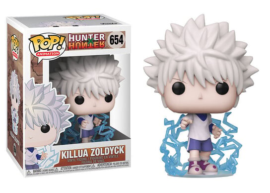 Funko POP! Аниме, коллекционная фигурка, HunterxHunter, Killua Zoldyck
Funko POP! Аниме, коллекционная фигурка, HunterxHunter, Killua Zoldyck