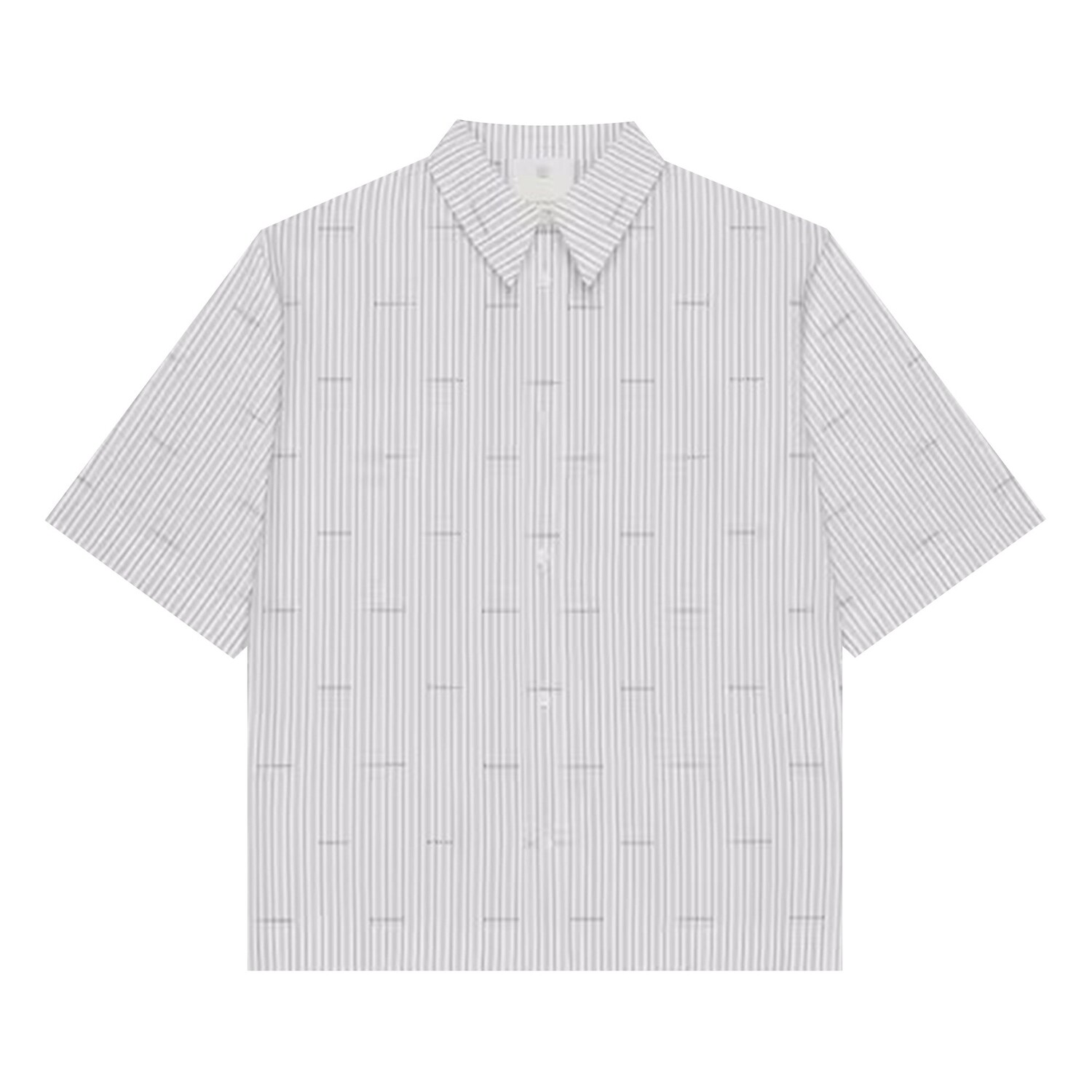 Рубашка с логотипом в полоску от Givenchy, цвет Серый
Рубашка с логотипом в полоску от Givenchy, цвет Серый