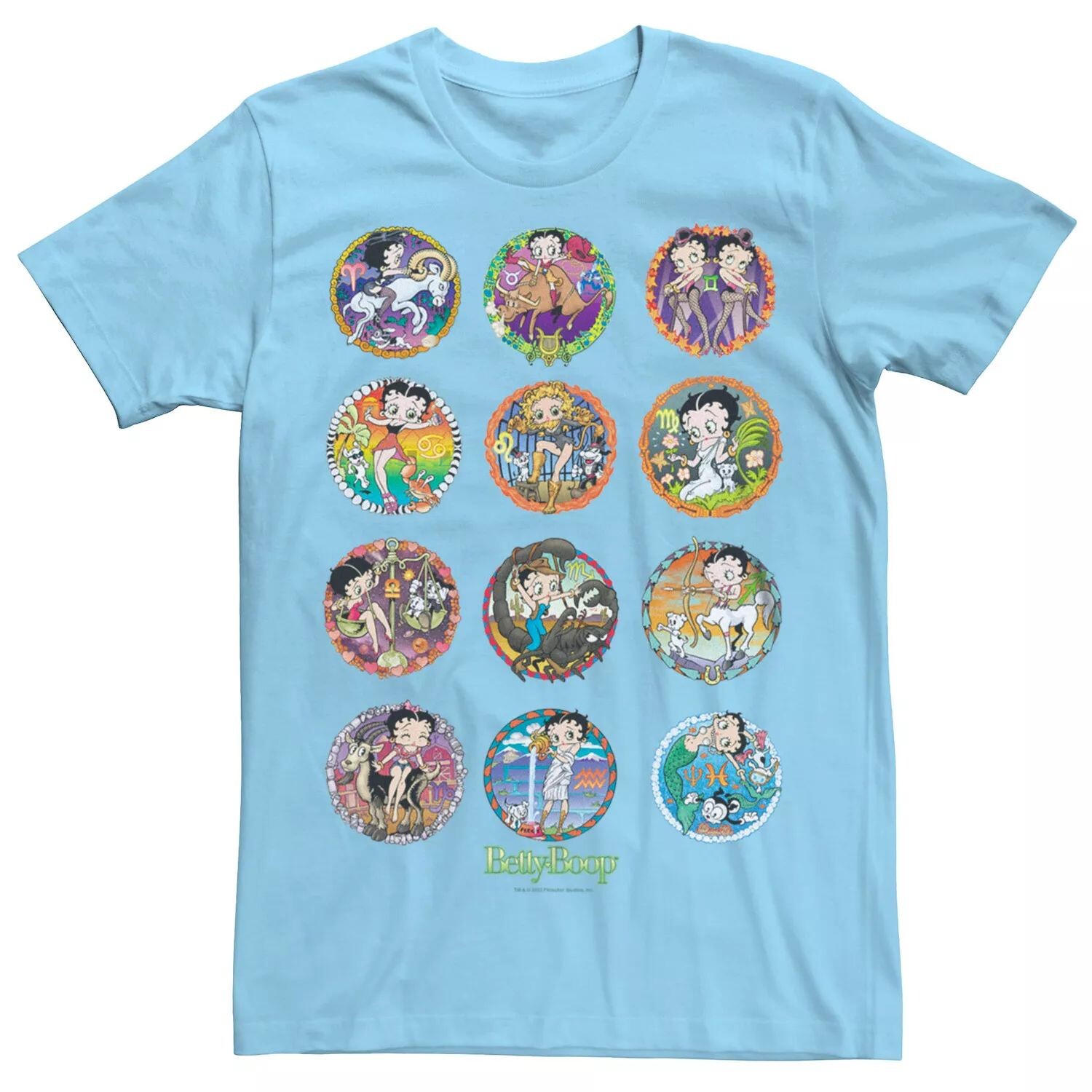 Мужская футболка Betty Boop со знаками зодиака Licensed Character
Мужская футболка Betty Boop со знаками зодиака Licensed Character
