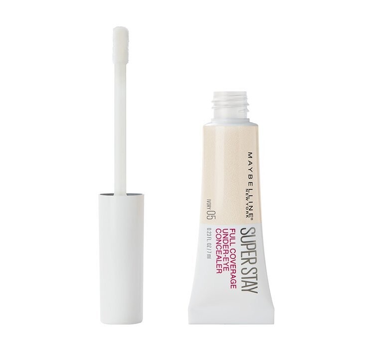 Maybelline, Консилер под глаза Super Stay Full Coverage, оттенок 05 «Слоновая кость», 6 мл
Maybelline, Консилер под глаза Super Stay Full Coverage, оттенок 05 «Слоновая кость», 6 мл