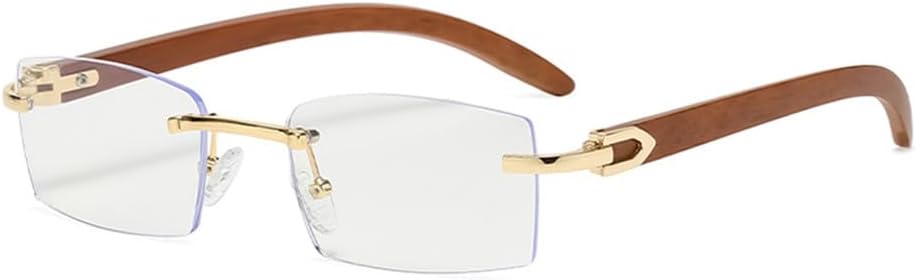 Женские солнцезащитные очки без оправы с защитой от УФ-излучения UV400, квадратные солнцезащитные очки для мужчин без оправы с цветными линзами UV400 VFDHN, Clear Lens
Женские солнцезащитные очки без оправы с защитой от УФ-излучения UV400, квадратные солнцезащитные очки для мужчин без оправы с цветными линзами UV400 VFDHN, Clear Lens